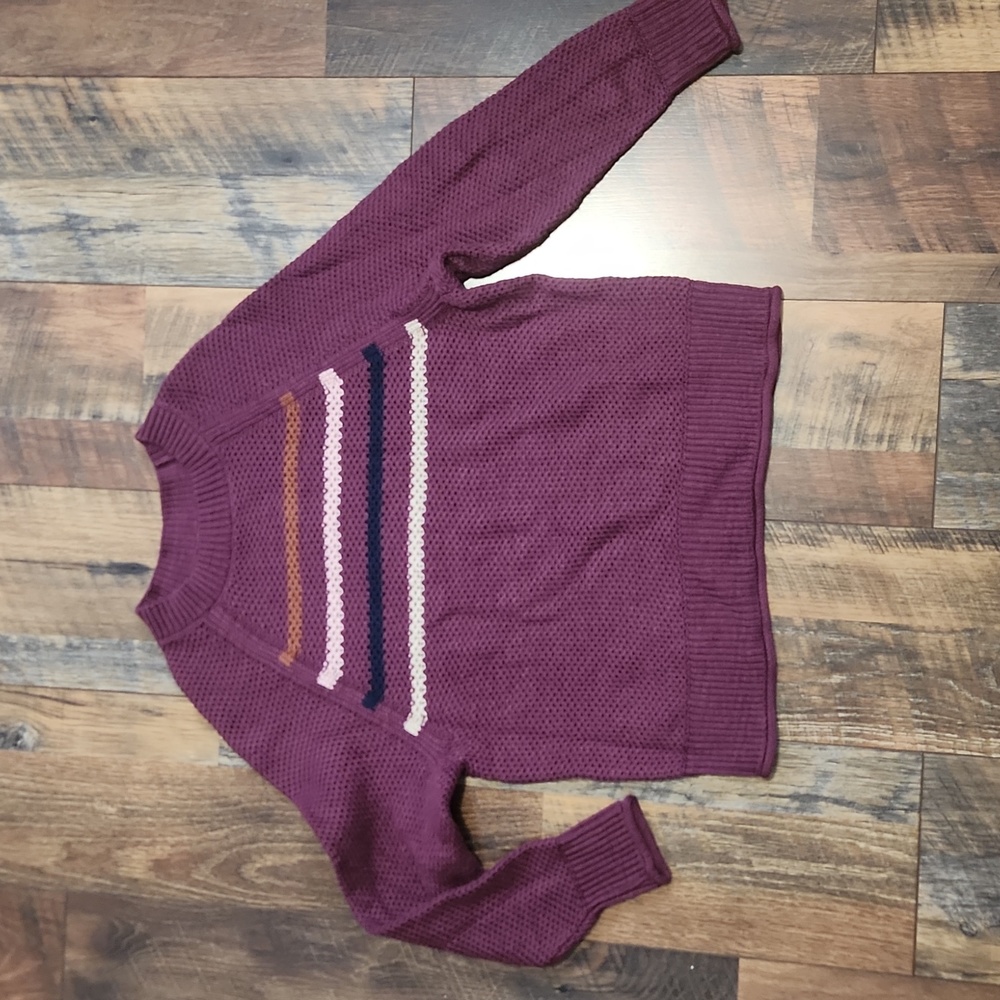 Sonoma Petite XS purple sweater